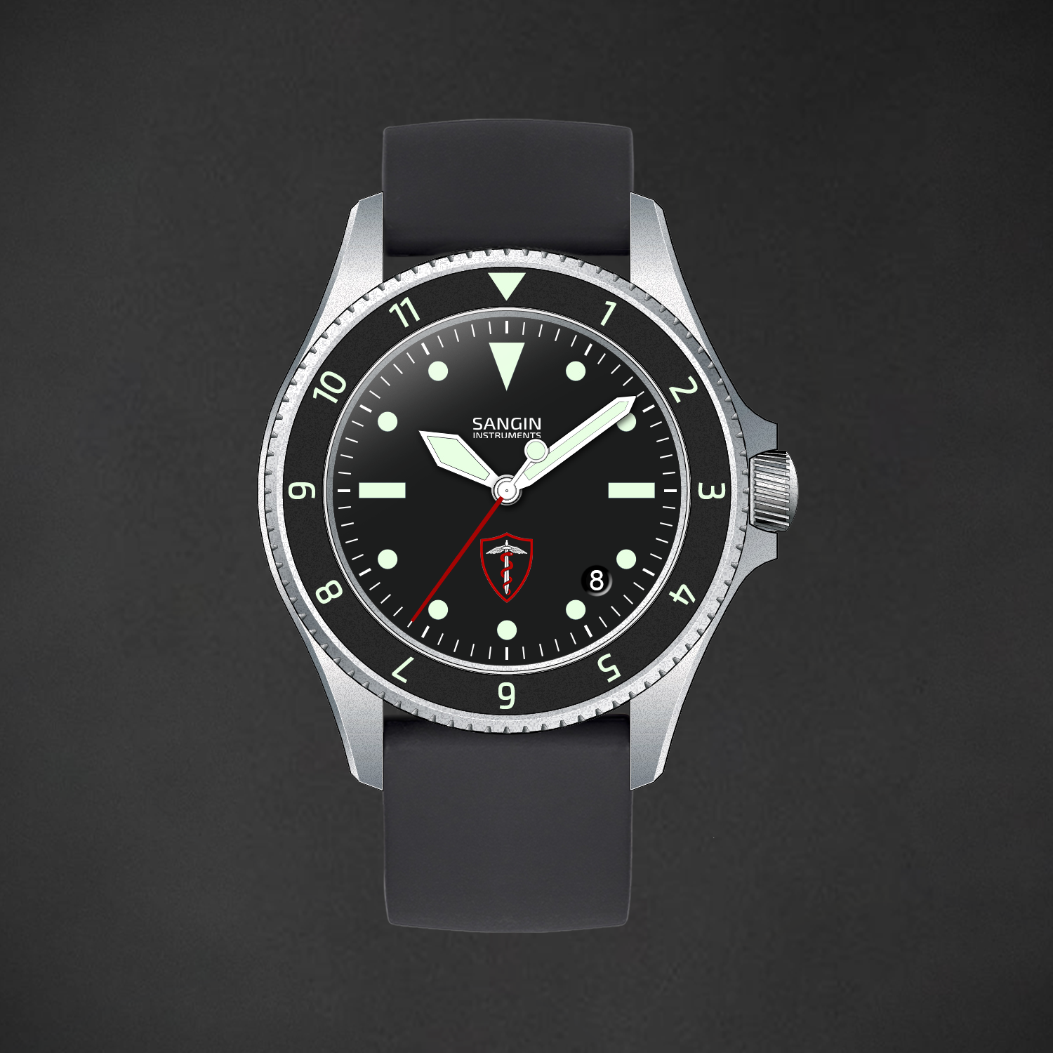 Custom Project JMU SRT has completed shipping. Recipients, please check your email for tracking info, and inspect your timepiece upon delivery. If you have any questions or concerns, please contact: