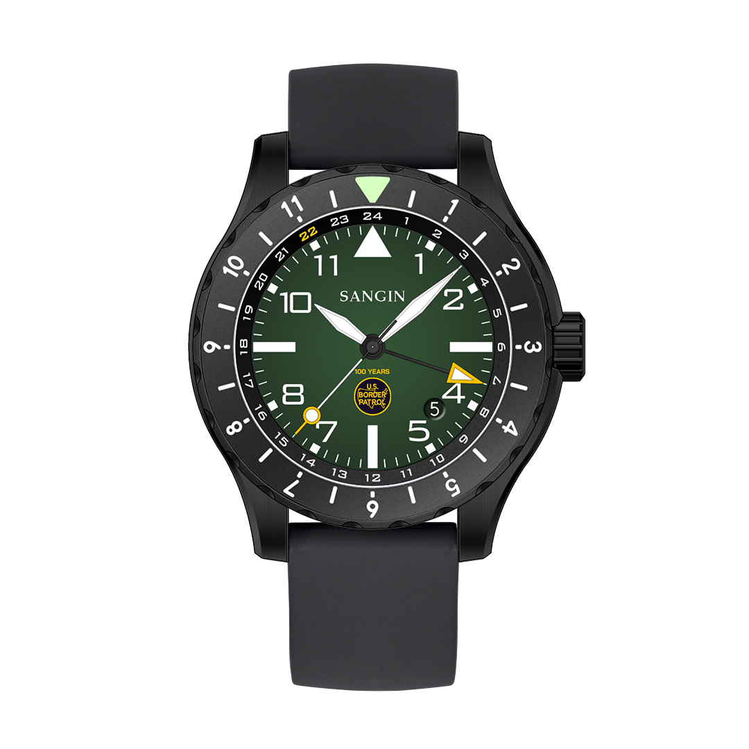 United States Border Patrol 100th Year Anniversary Watch is now in production. Production slated to take six months estimated for June 2024 completion.