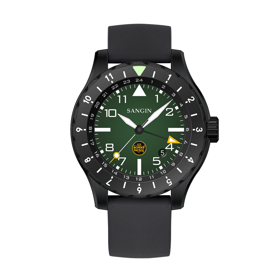 Specialty Timepiece “Defender” available in limited quantity. Submit your Border Patrol certification under “Specialty” for eligibility to purchase.